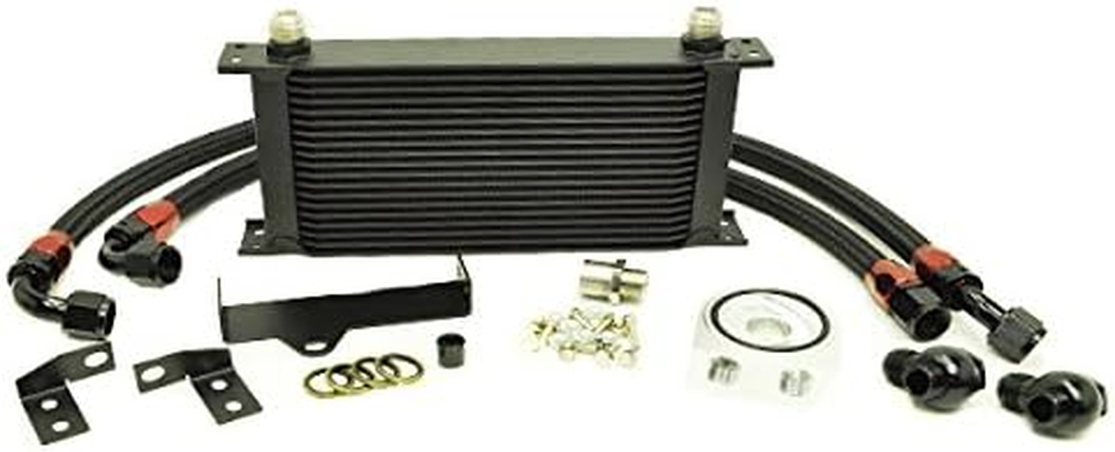 OCK-1092 19 Row Core Oil Cooler Kit; Bolt on Upgrade; Compatible with Subaru Imp
