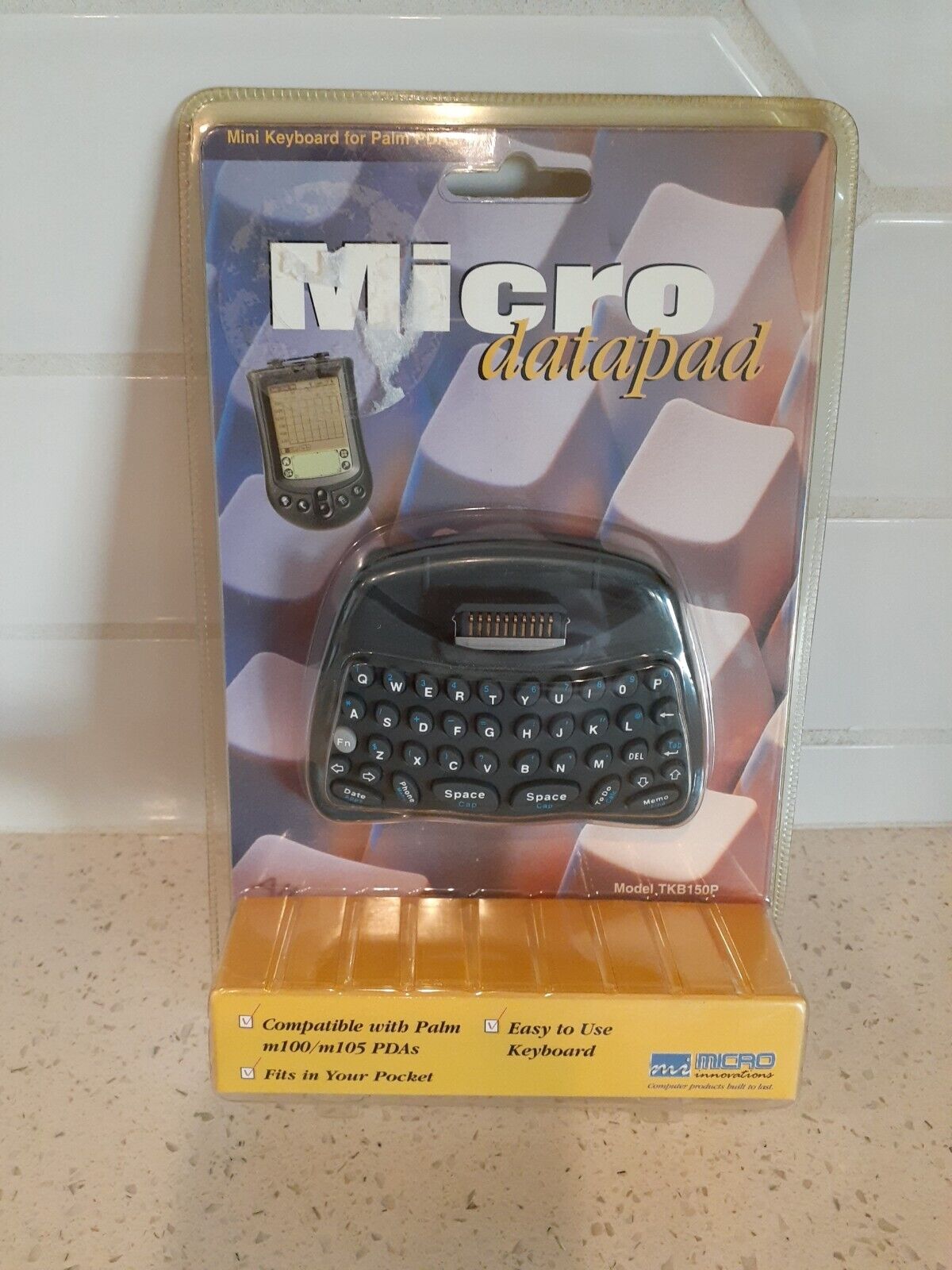 MICRO DATAPAD FOR PALM PDA M100 / M105 MICRO INNOVATIONS NEW / SEALED VINTAGE