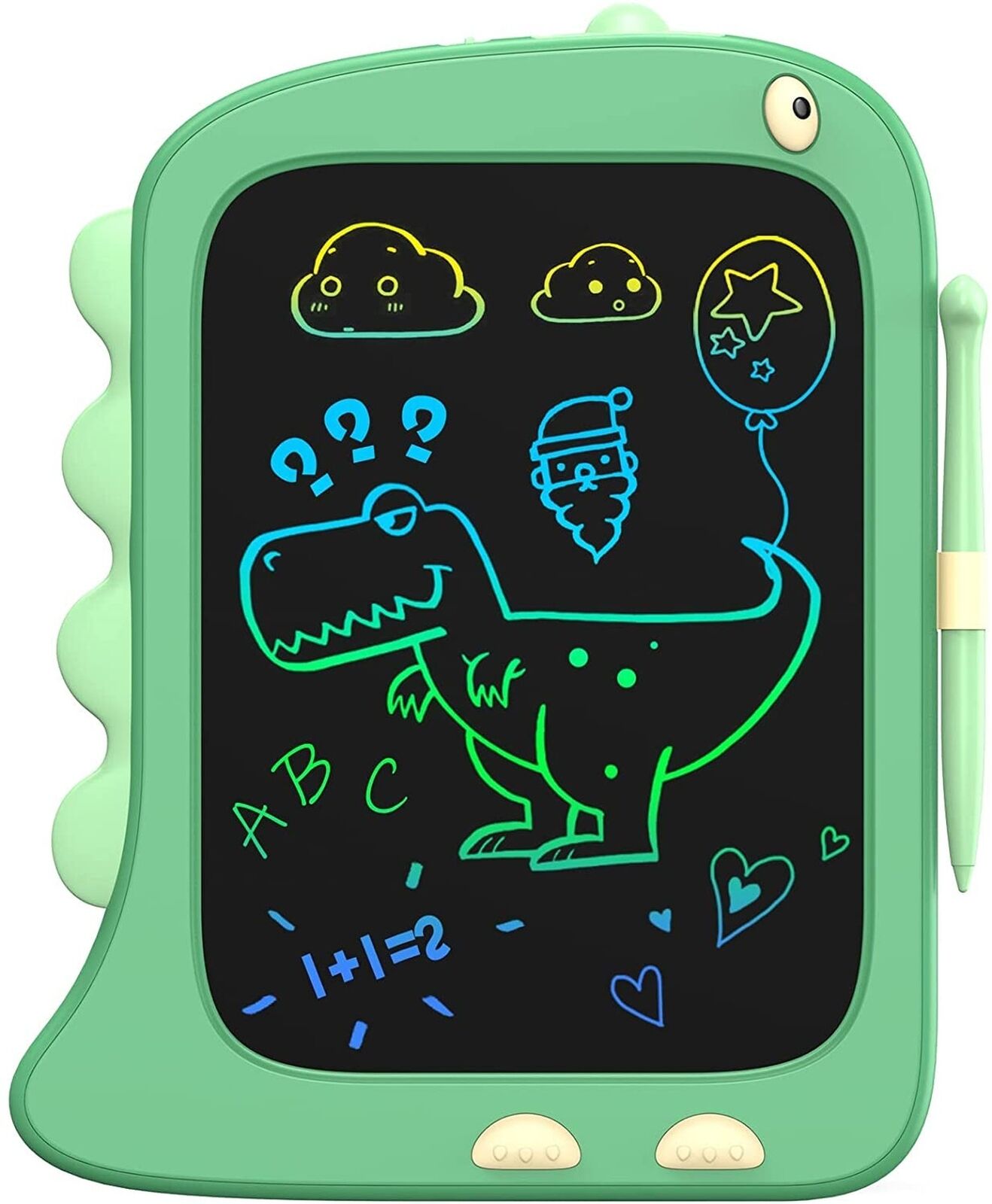 ORSEN 8.5 Inch LCD Doodle Board Tablet Toy - Green Dinosaur Drawing Pad for K...