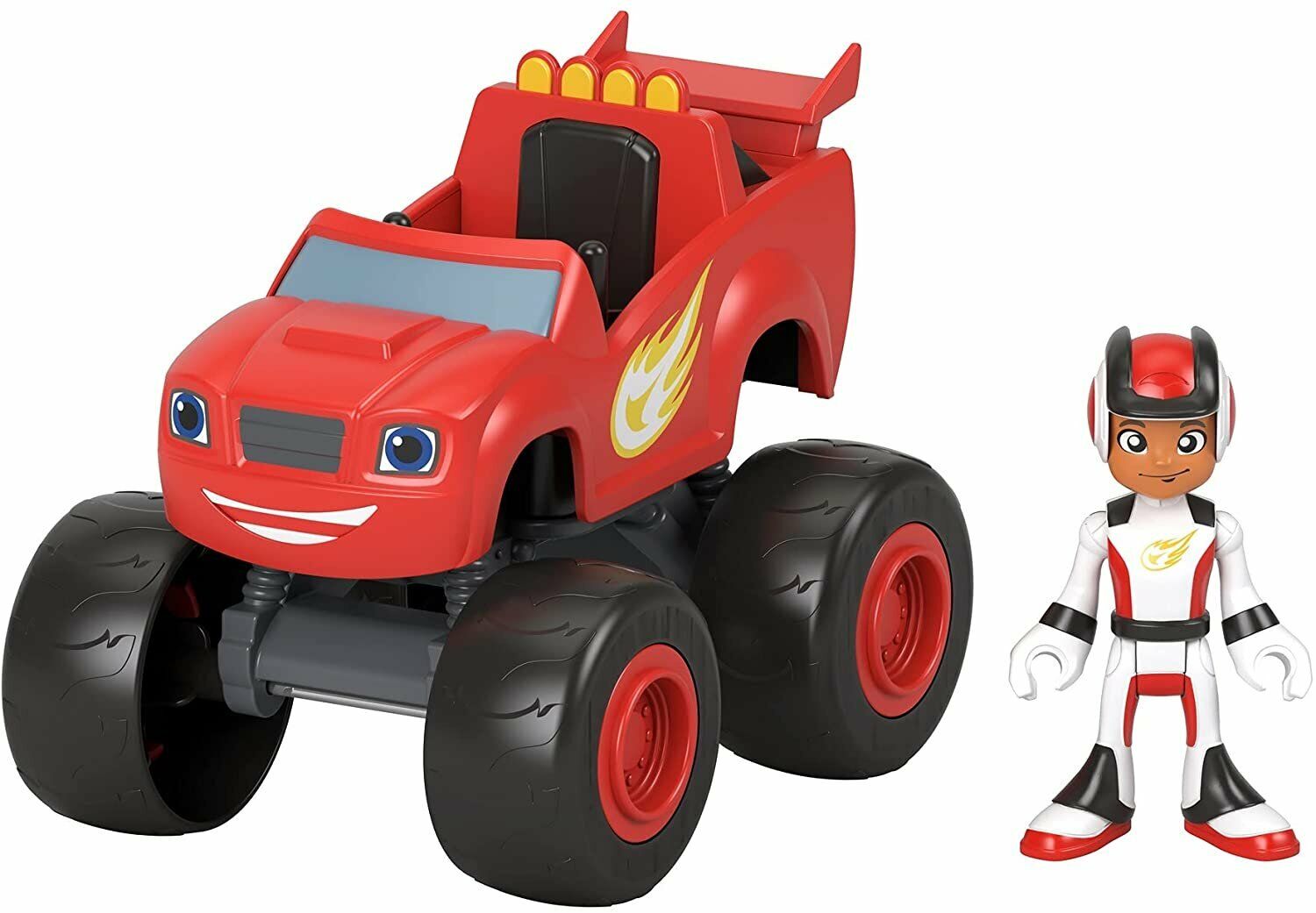 Fisher-Price Blaze and the Monster Machines Blaze & AJ, Large Push-Along...