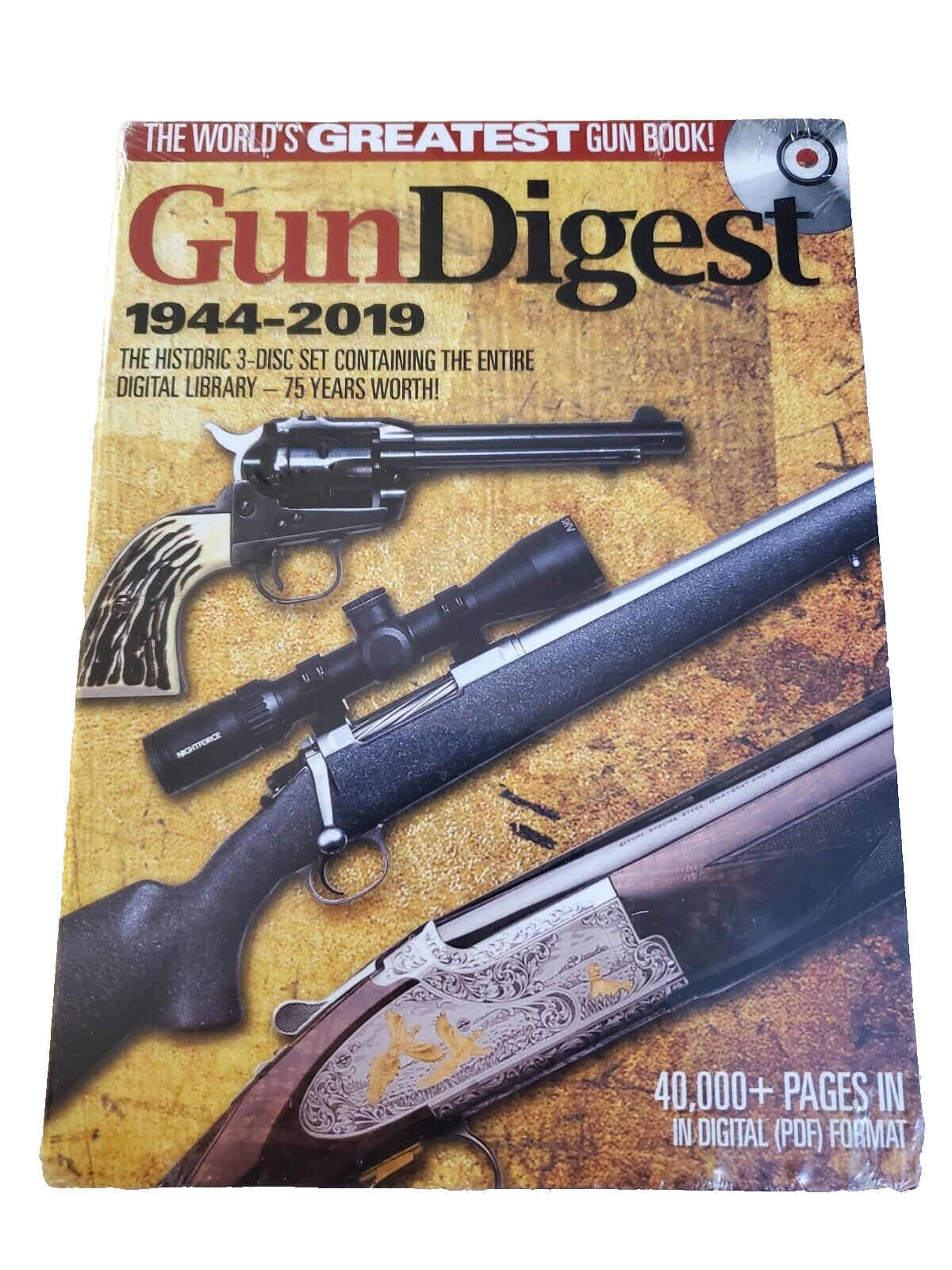 Gun Digest 1944-2019 3-Disc Set CD All 75 Years Worth Digital Format New