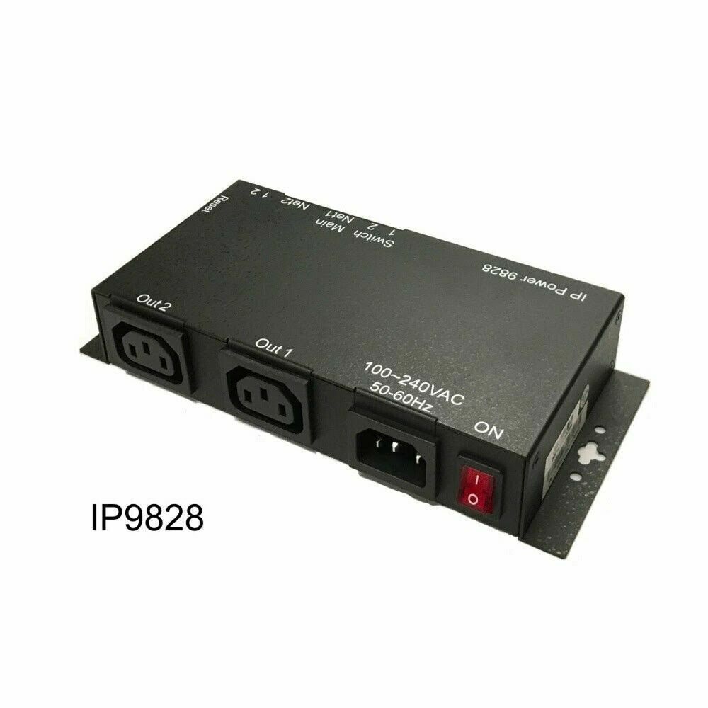 Aviosys IP9828 2 Port Web Power Controller Pro Switch w Auto-Ping DLI-