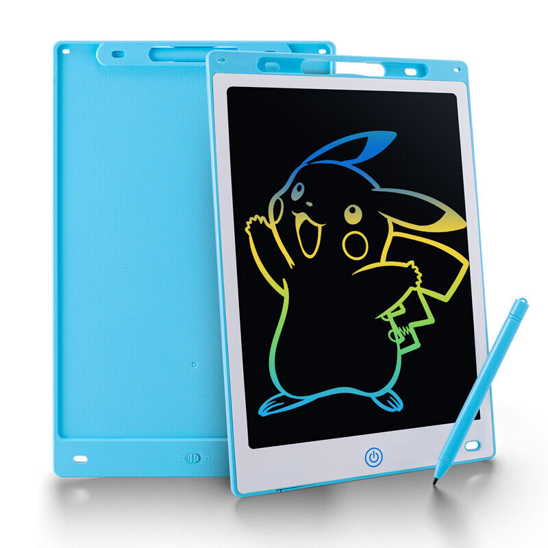 12” Electronic Digital LCD Writing Tablet Drawing Graphics Board Kids Fun Gift