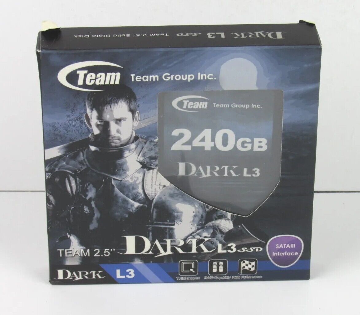 Team Group Inc. Dark L3 SSD 240GB T253L3120GMC101 2.5