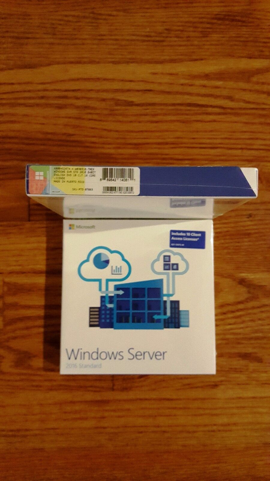 Microsoft Windows Server 2016 Standard,SKU P73-07063,64-Bit,Full Retail,10 CAL