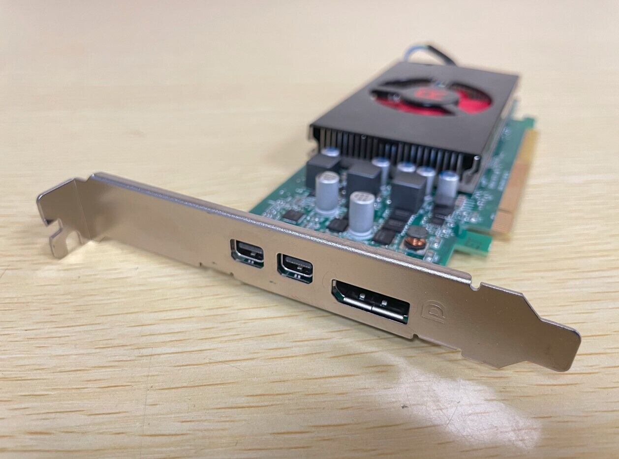 Dell AMD Radeon RX 550 4GB PCI-E Dual Mini D.Port/Displayport Video Card NDRG5