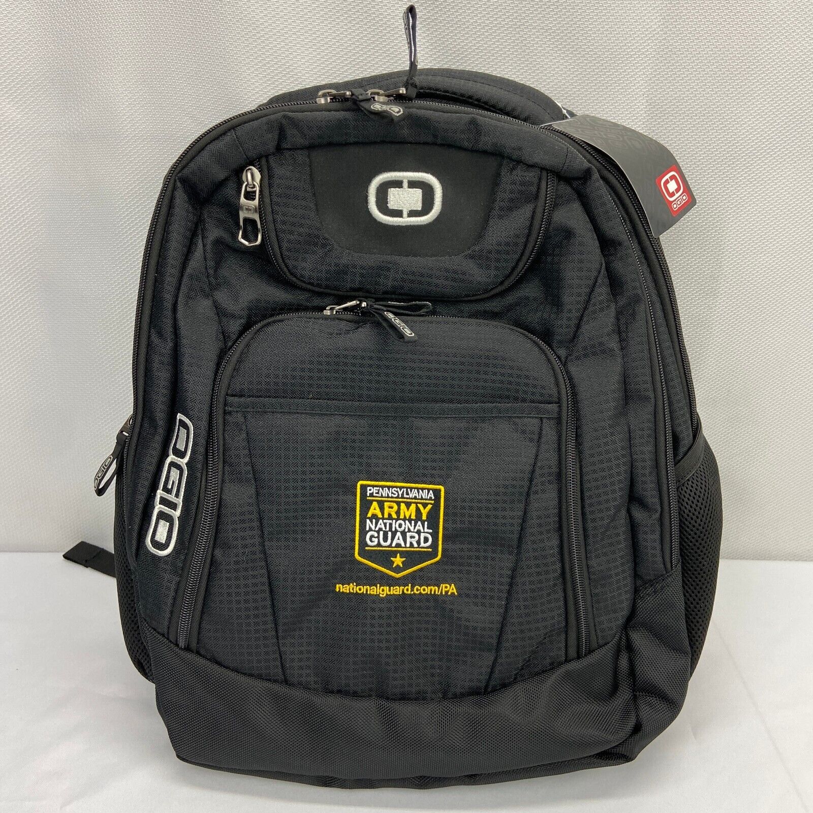 OGIO Excelsior Carry-On Commuter Backpack - Black- Army National Guard Logo New