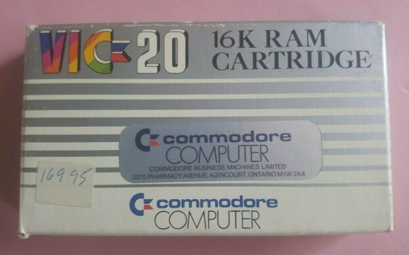RARE Commodore VIC 20 16K VIC 1111 cartridge MIB - UNUSED NOS