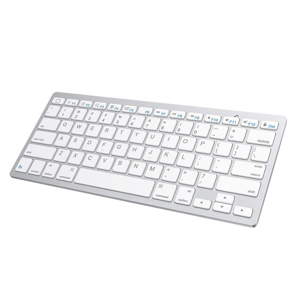 Bluetooth Wireless Keyboard Cordless For iMac Tablet Mac OS Andorid PC Media Box