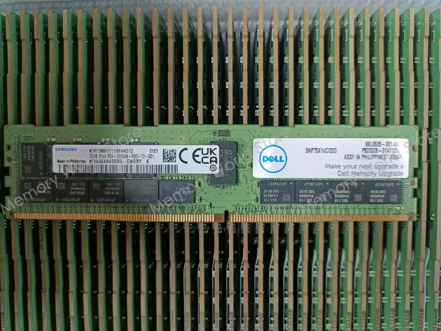 Dell SNP75X1VC/32G 32GB 2RX4 DDR4 3200Mhz RDIMM ECC Server Memory Ram  AA799087