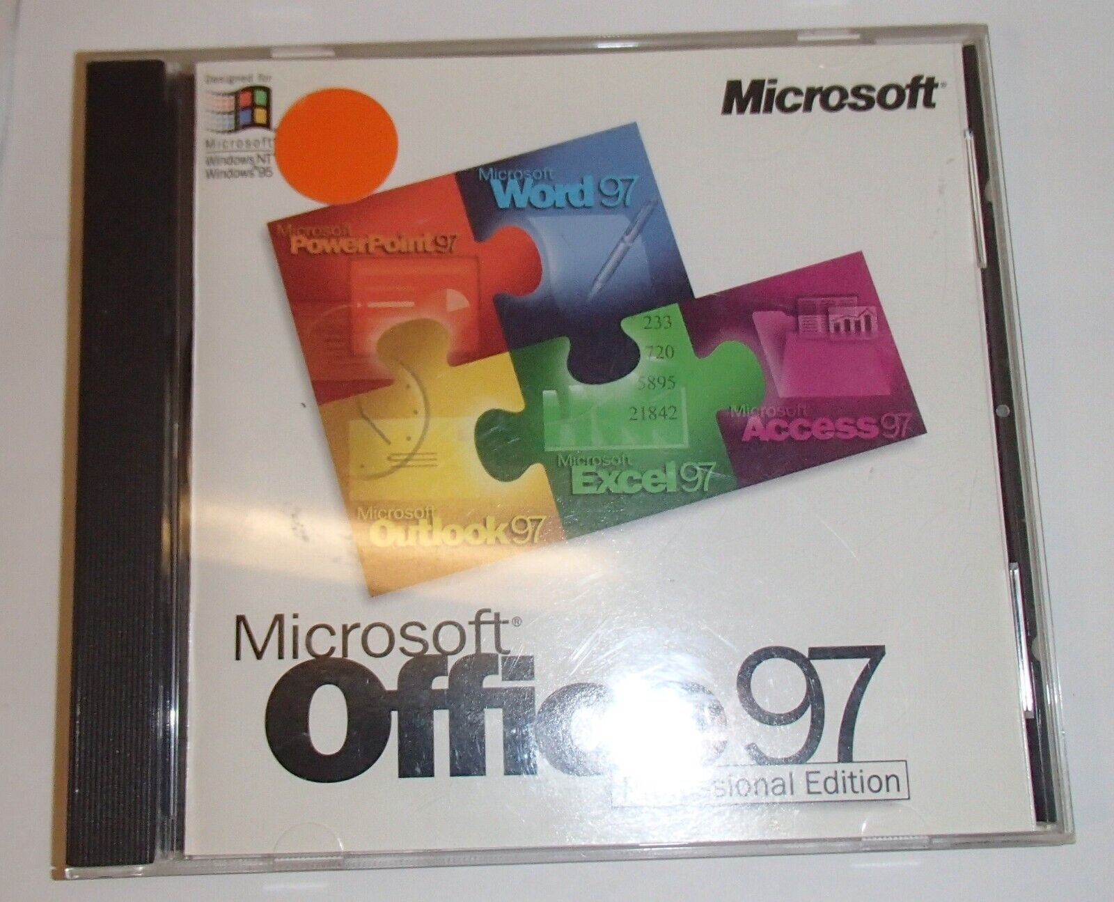 Microsoft Office 97 Professional Edition with CD Key