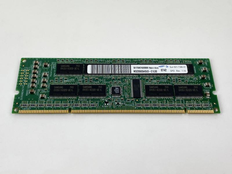 Sun 501-7386 1GB SDRAM DIMM 1/4 of X7056A-Z kit. 4z