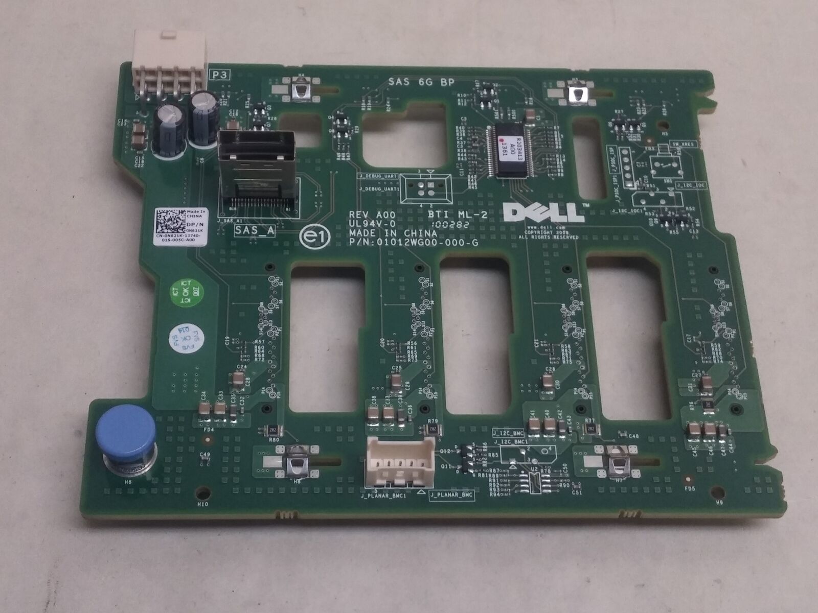 Dell N621K SAS Backplane Board for PowerEdge T310 Server