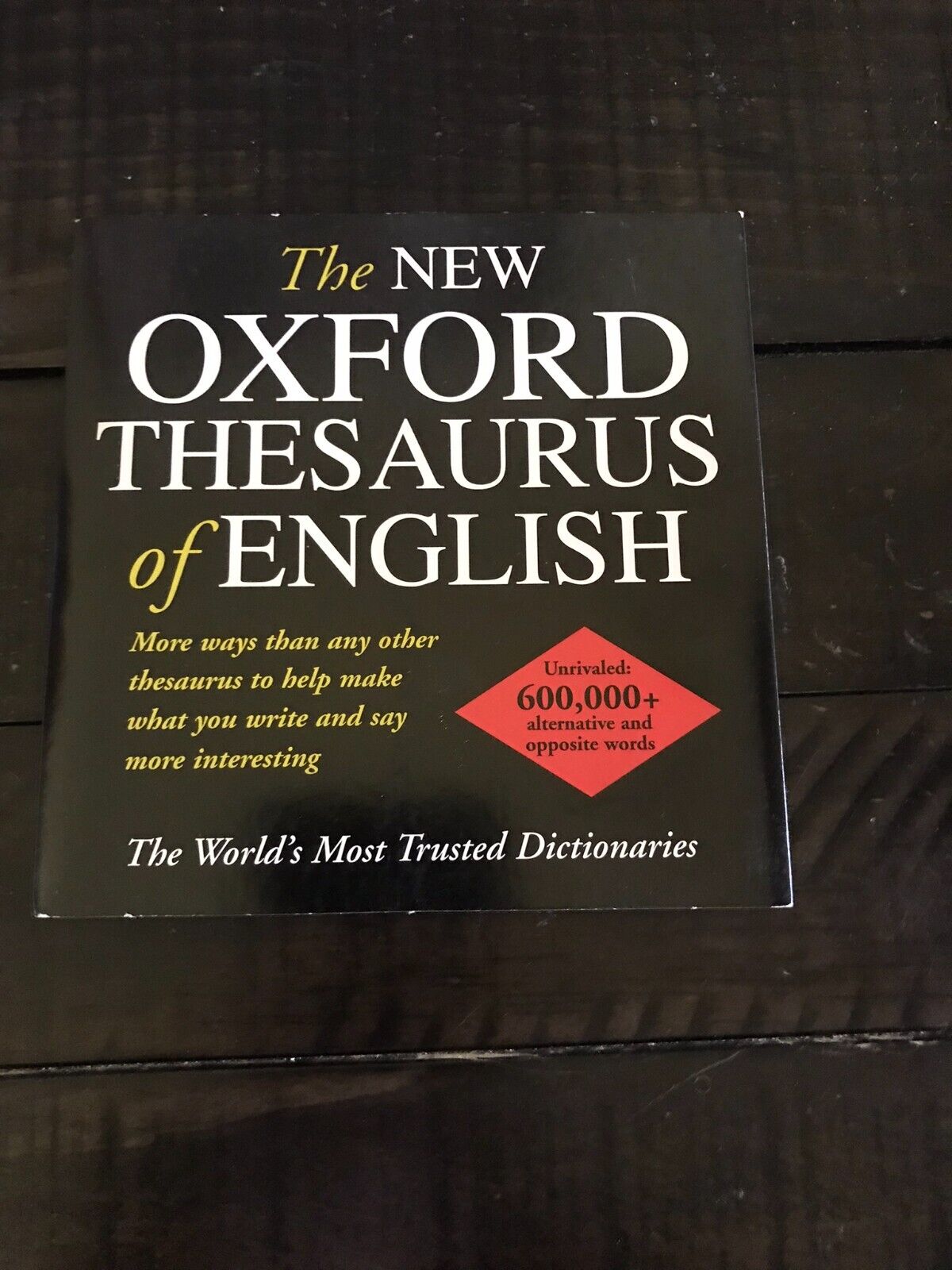 The New Oxford Thesaurus of English Software