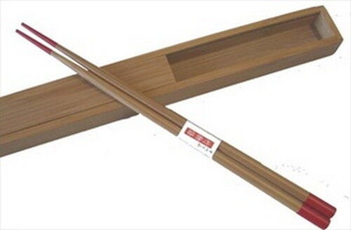 Japanese Bamboo Travel Chopsticks w/Case Red #cc72