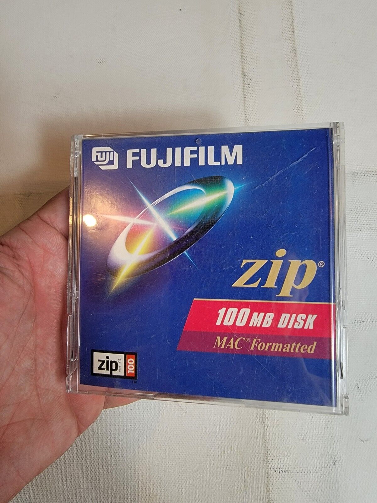Fujifilm 100 MB Zip Disk MAC Formatted Open Box