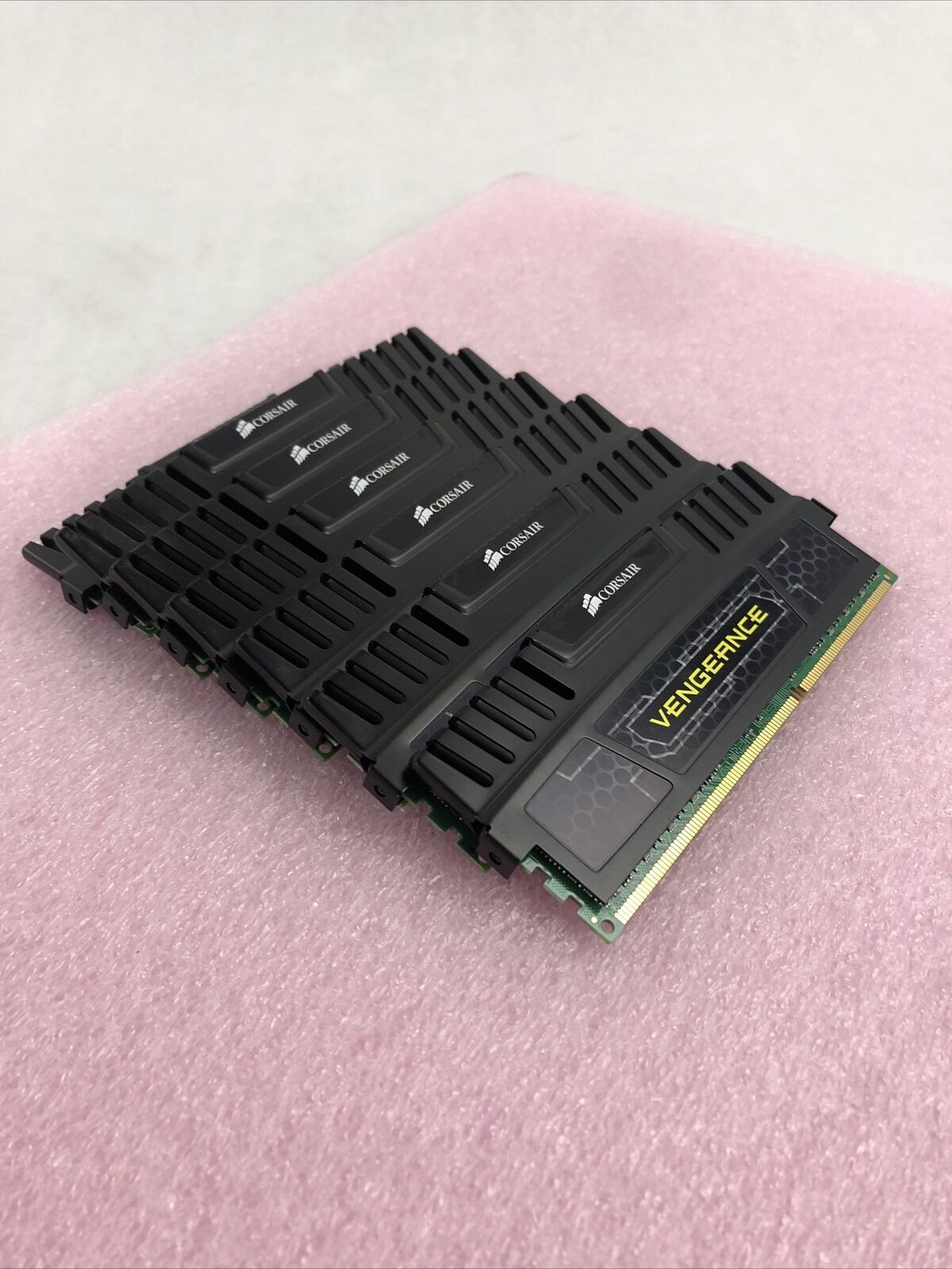 Corsair Vengeance DDR3 Lot of 7 8GB RAM Sticks CMZ32GX3M4X1600C10 