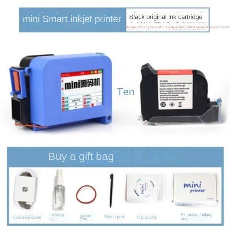 Mini Smart Handheld Inkjet Printer Fully Automatic Inkjet Printer/bare Machine