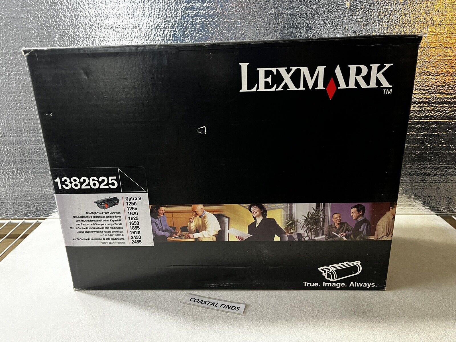 Lexmark 1382625 HIGH YIELD Black Toner OEM NEW Sealed Optra S 1250 1255 1620