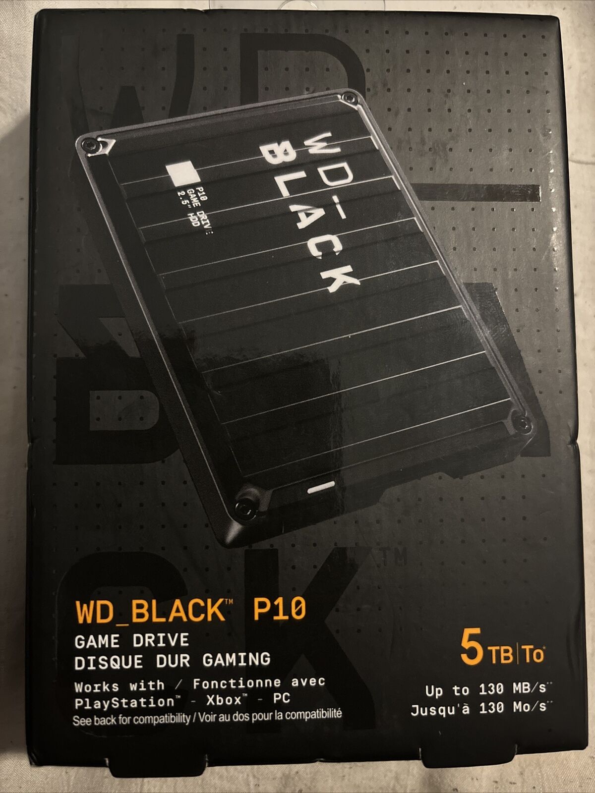 NEW WD Black P10 5TB Portable External Game Hard Drive. PS , PC , Xbox