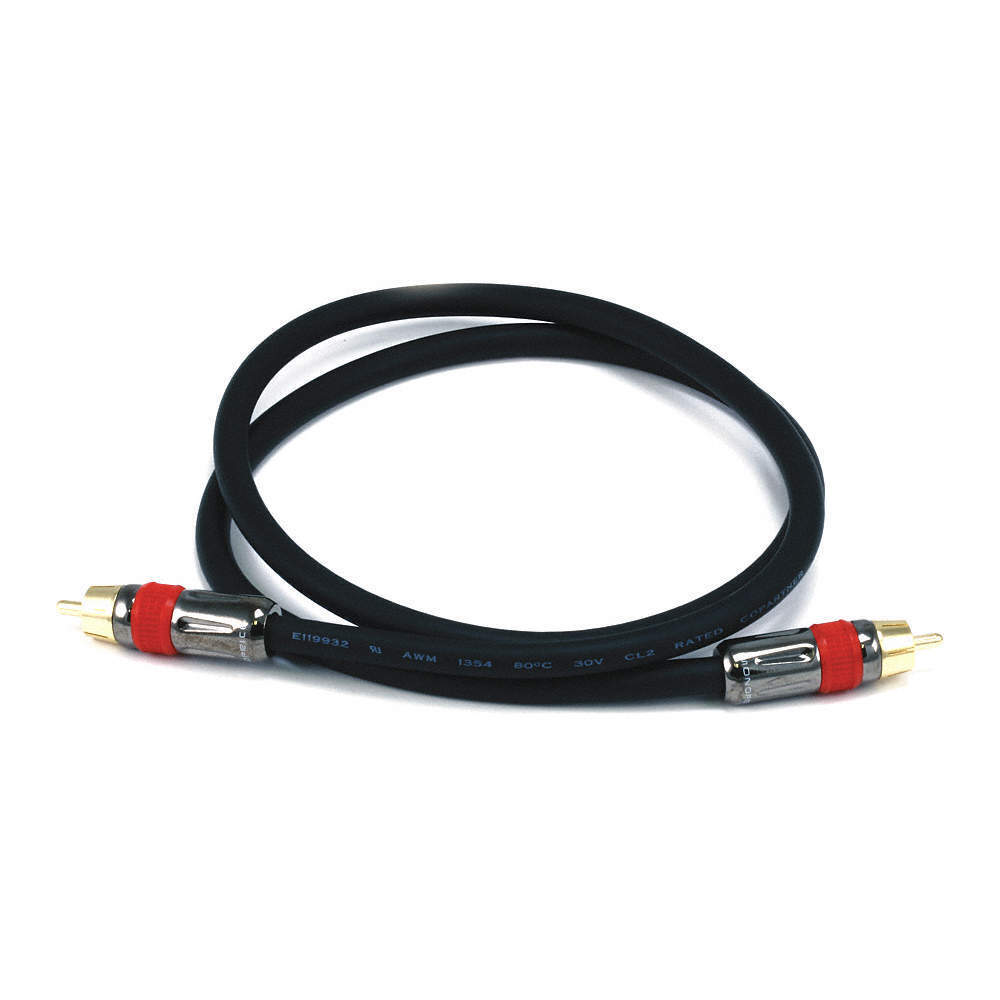 MONOPRICE 2681 A/V Cable,RCA Coaxial M/M,CL2 rated,3ft 14X050