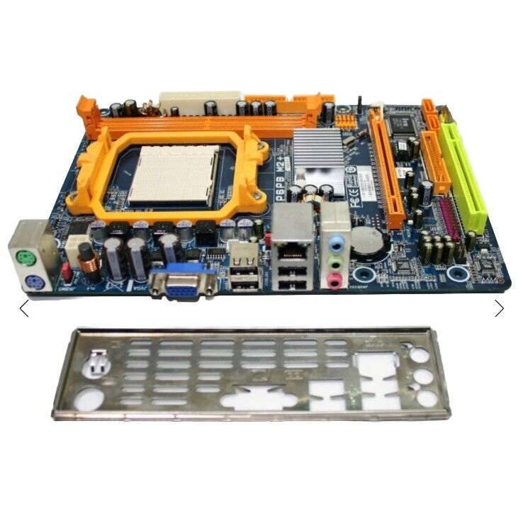 BIOSTAR MCP6PB M2+ AM2+ AM2, DDR2, PCI Express 16X, SATA Motherboard Ver 6.3