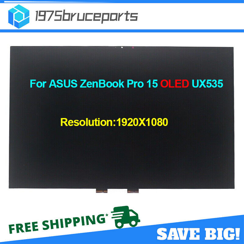 New ATNA56YX03 EDP with touch 1920*1080 For ASUS ZenBook Pro 15 UX535 OLED