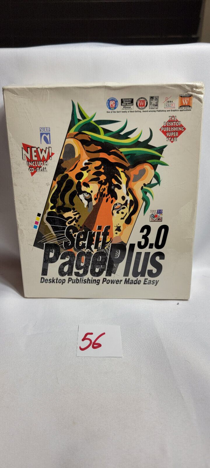 Serif 3.0 Page Plus Desktop Publishing Includes CD-ROM NEW Factory Sealed