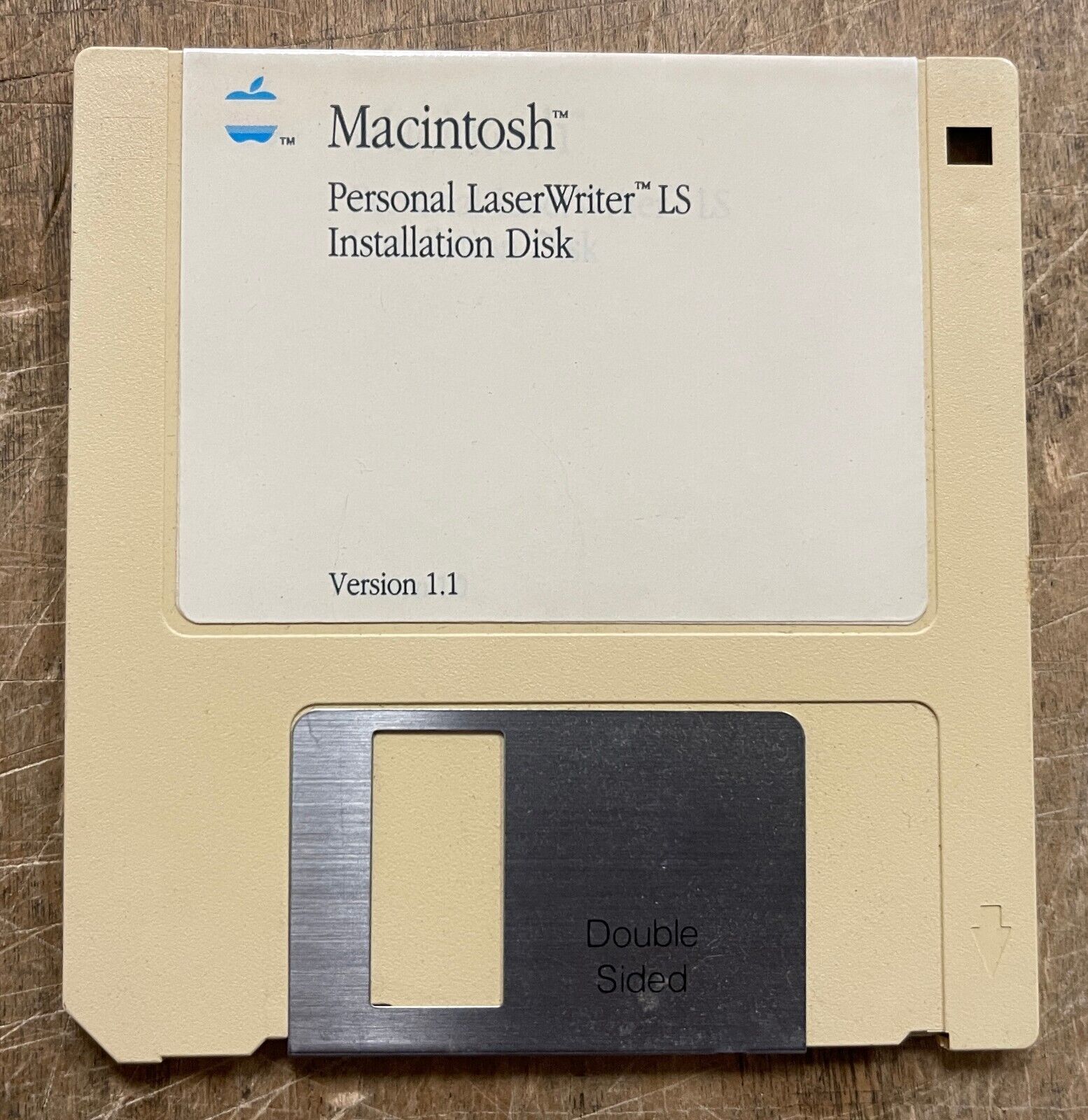 Apple Personal LaserWriter LS Installation Floppy Disc TESTED and READABLE