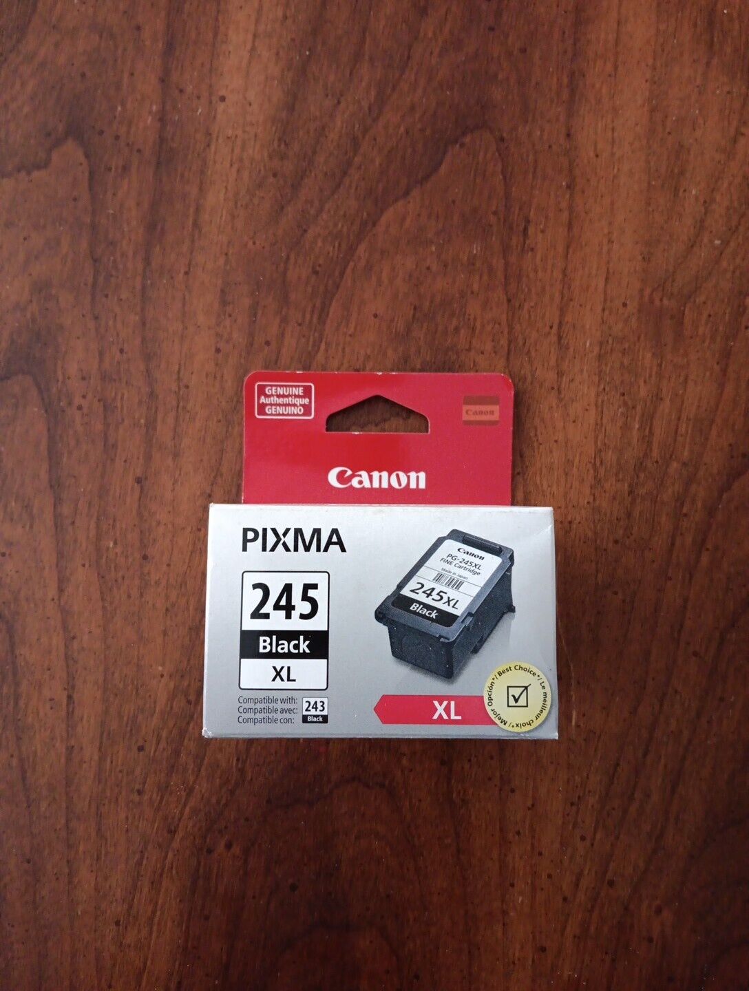 CANON Genuine OEM Pixma 245 Black XL Fine Ink Cartridge NEW SEALED NIB