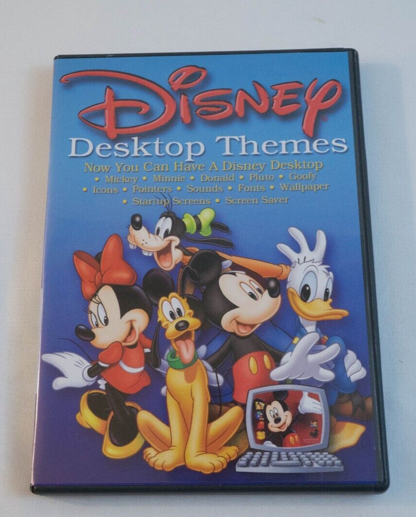 Disney Desktop Themes, Now You Can Have A Disney Desktop, Volume 1 CD-ROM