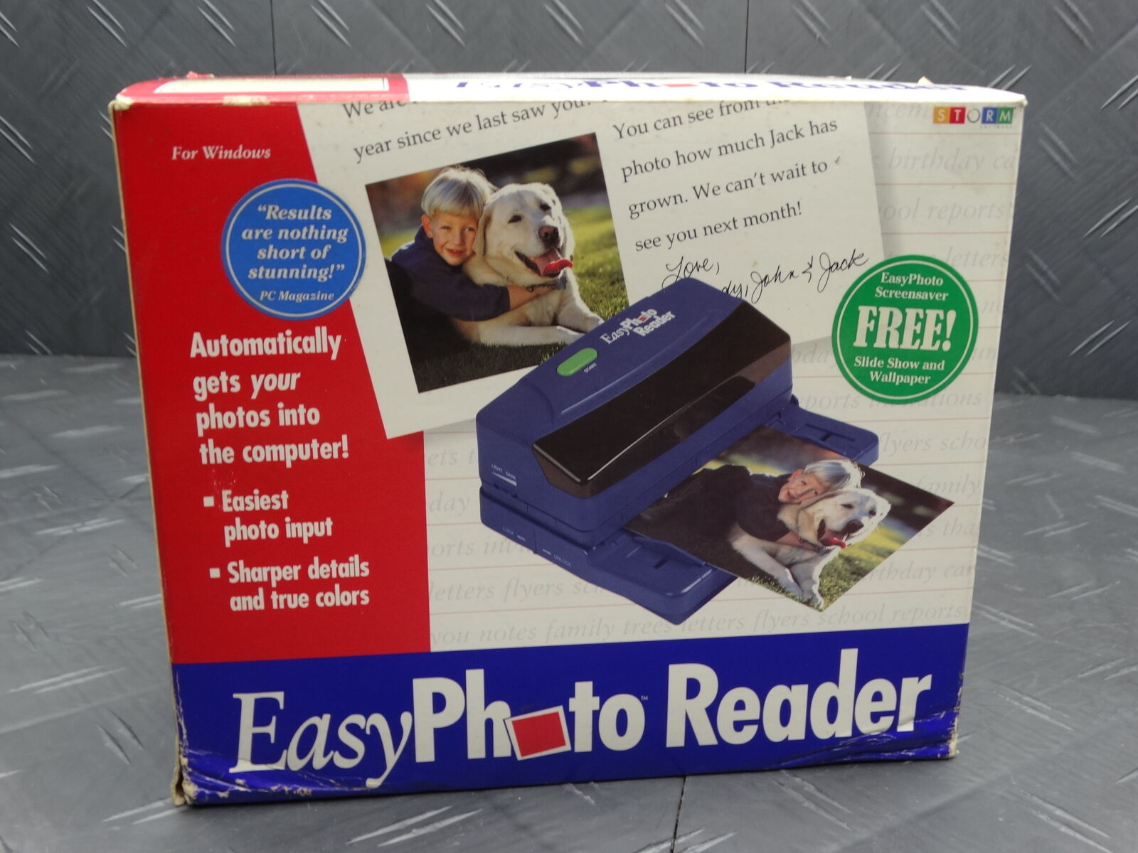 Easy Photo Reader by Microsoft Works Vintage Electronics Rare New 1994