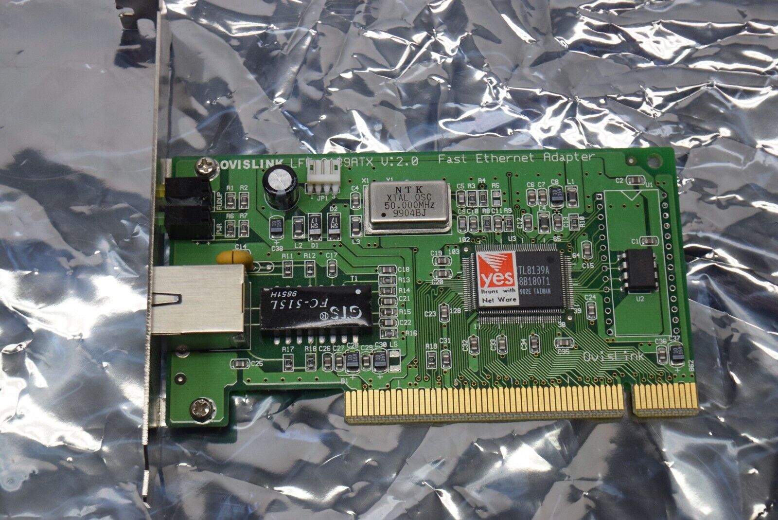 LFE-8139ATX Realtek RTL8139A PCI 10/100 NIC Network Ethernet Adapter Card