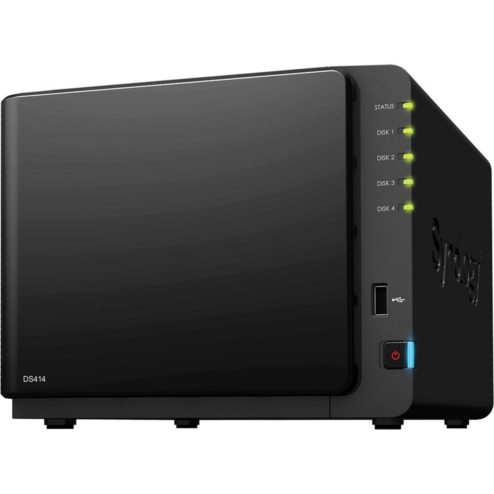 Synology DS414 4-Bay Network Attached Storage Enclosure