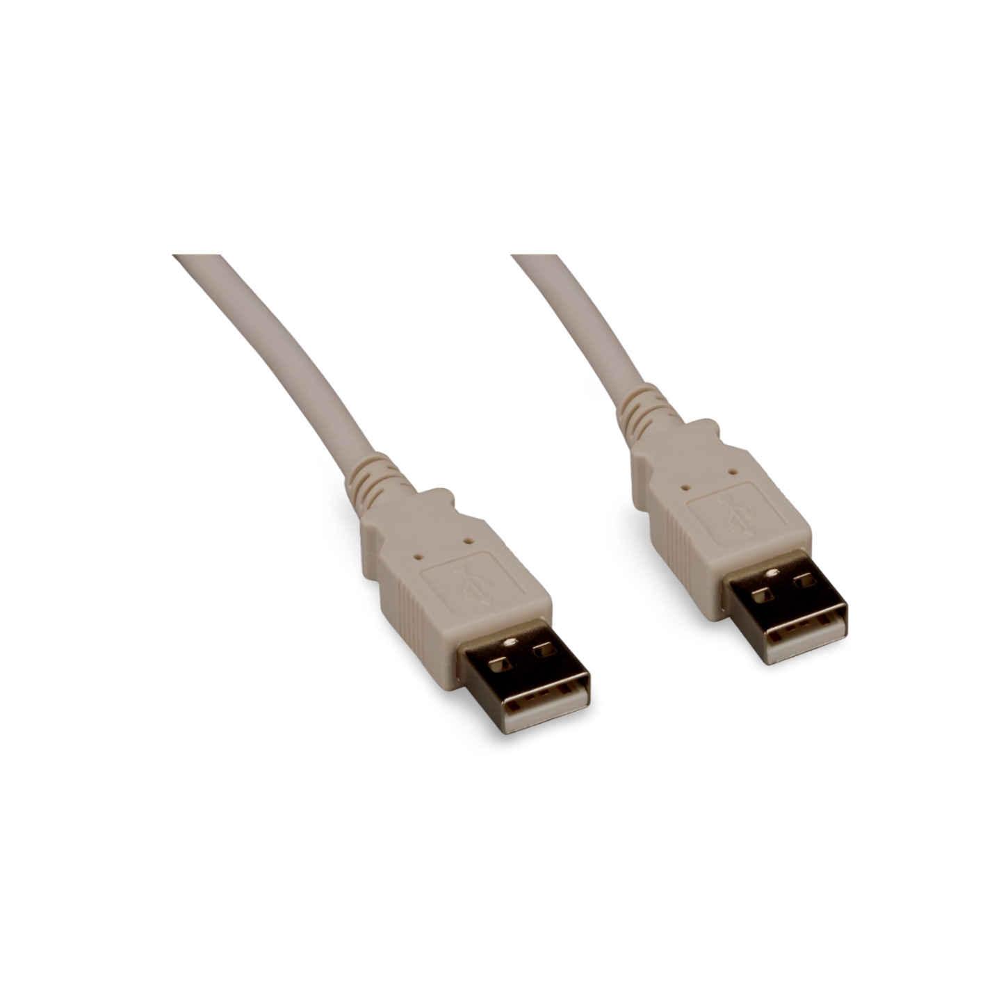 3ft USB Cable Type A Male to Type A Male Cable - Beige