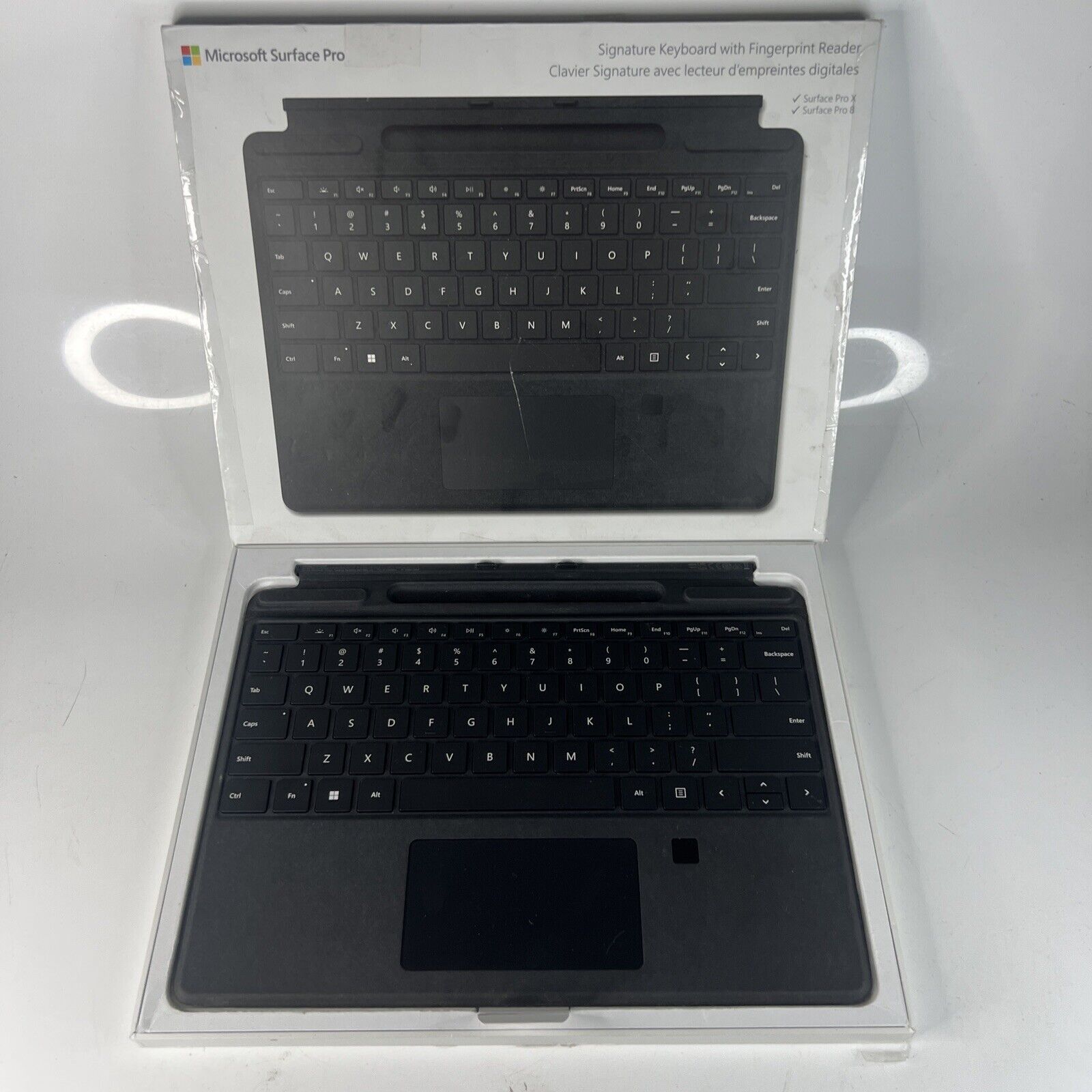 Microsoft Surface Pro Signature Keyboard w/ Reader Alcantara 8XF-00001 Mod 2015