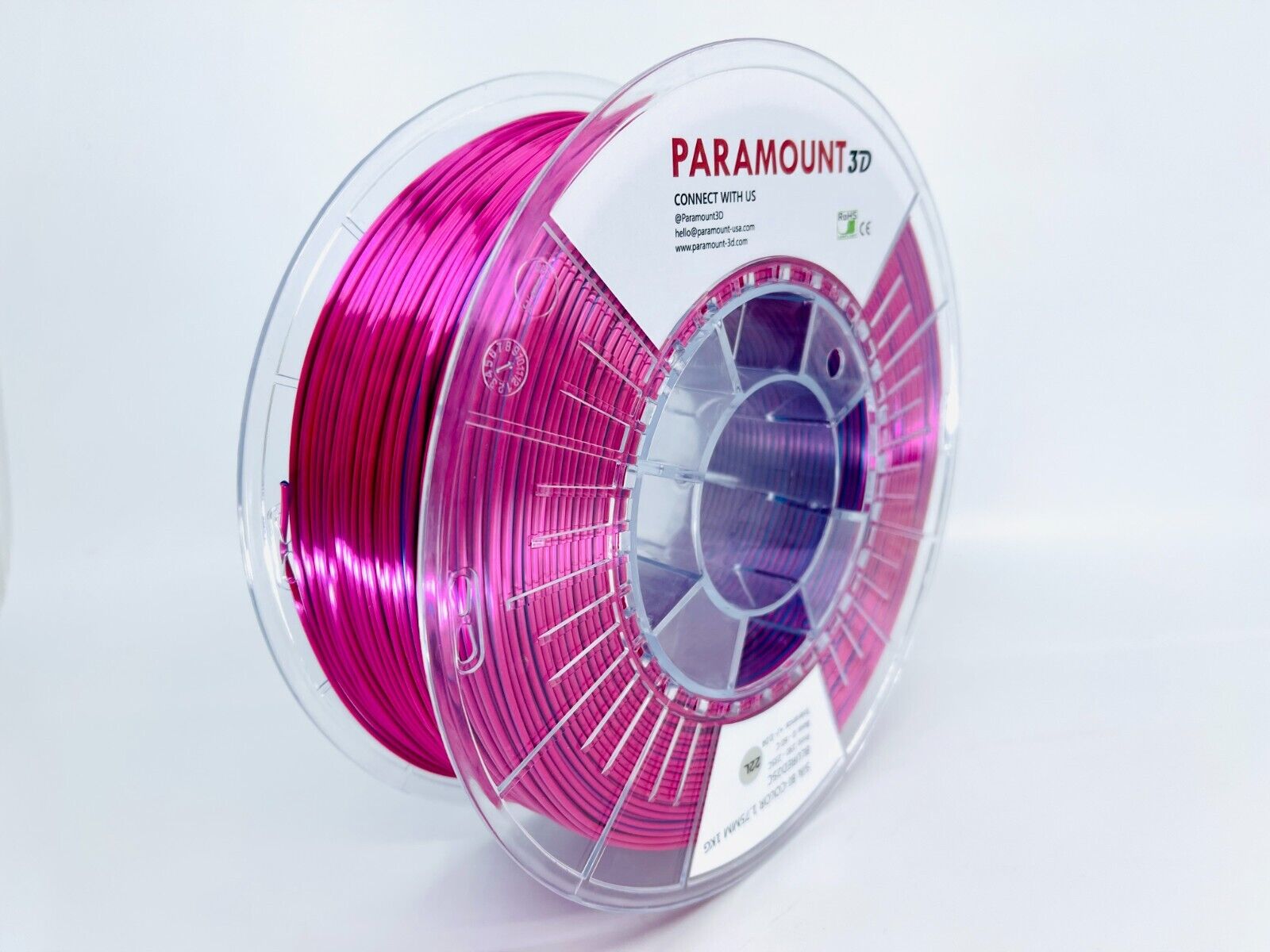Paramount 3D PLA (Ultraviolet) 1.75mm 1kg Filament