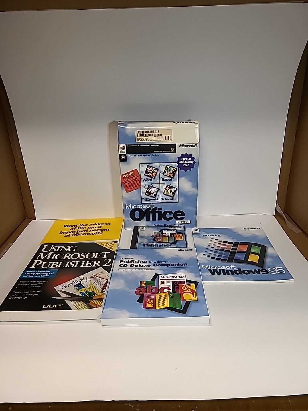 Microsoft Office Standard Designed For Windows 95 Using Microsoft Publisher 2