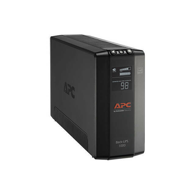APC Back UPS Pro BX1000M 8-Outlet 600W/1000VA LCD UPS System