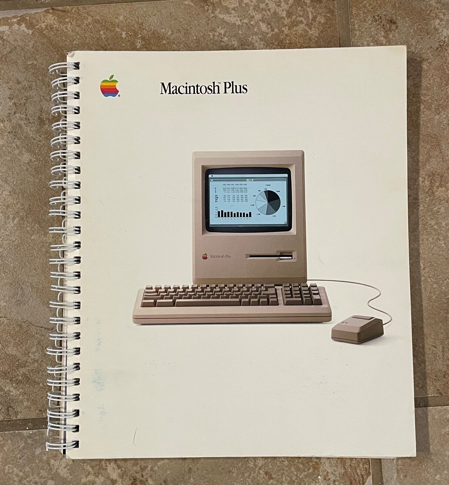Vintage Apple Macintosh Mac Plus Owner's Guide P/N: 030-1246-B 1986