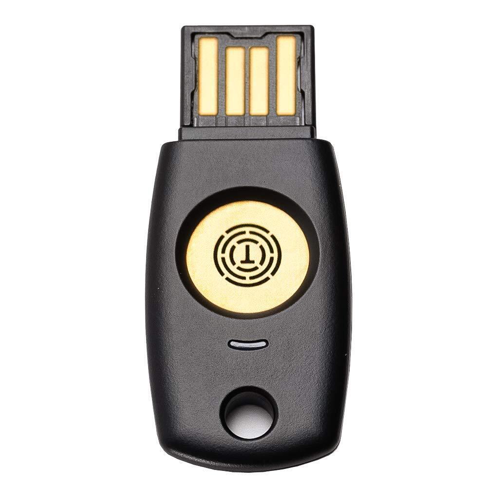 FIDO Security Key T110 FIDO2 U2F Two Factor Authentication USB Key PIN+Touch ...