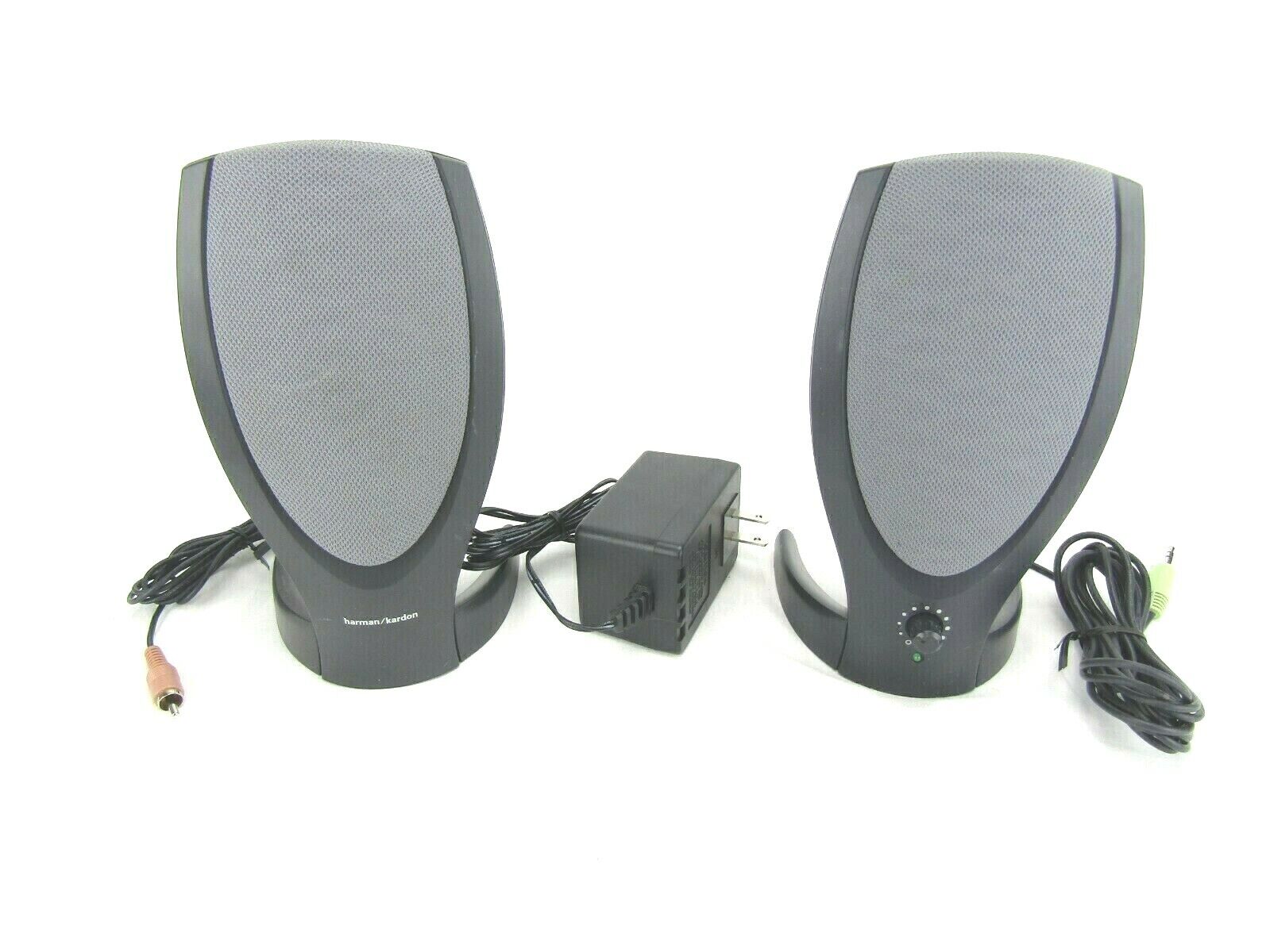 Harman Kardon HK206 Computer Speakers w/ AC Adapter