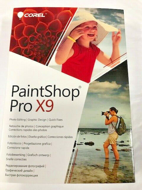 Corel PaintShop Pro X9 PC NEW
