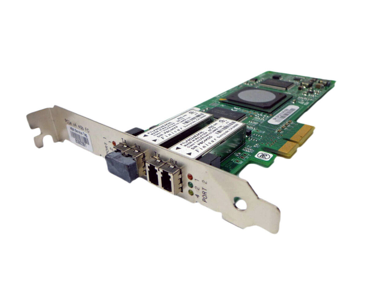 Dell Qlogic QLE2462-DELL PX2510401-54 Dual-Port 4Gb/s Fibre PCIe HBA Card