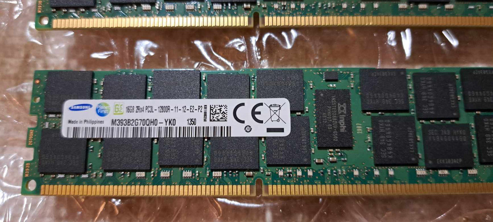 256GB (16 x 16GB) Samsung PC3-12800R DDR3 ECC Reg Server RAM DIMM Dell R620 R720