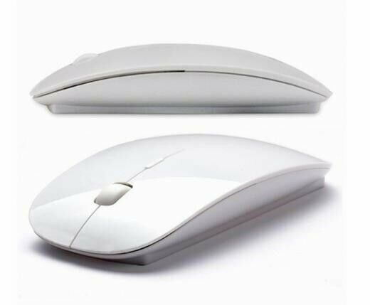 2.4GHz USB Wireless Optical Mouse Mice for Apple Mac Macbook Pro Air PC White