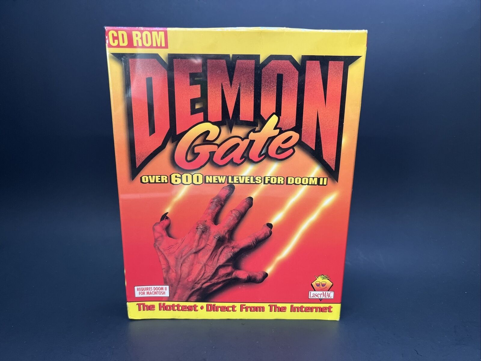 Demon Gate Laser MAC DOOM II Add-On 1995 RARE SEALED RETRO BIG BOX BRAND NEW