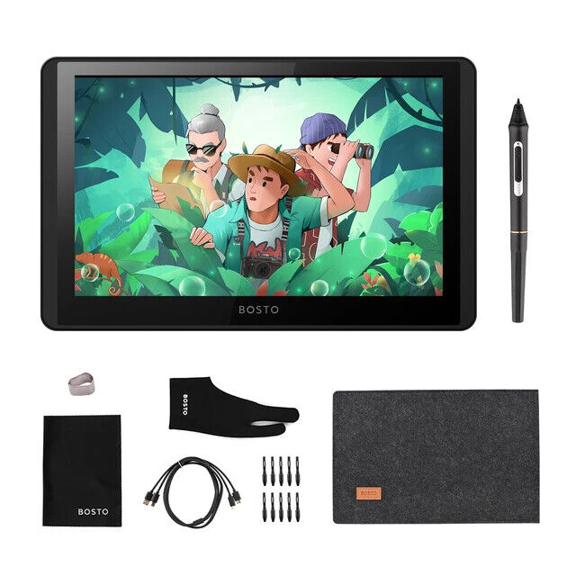 PRO Drawing Tablet Monitor 11.6 Inch Size 1366x768 Display Digital Animation
