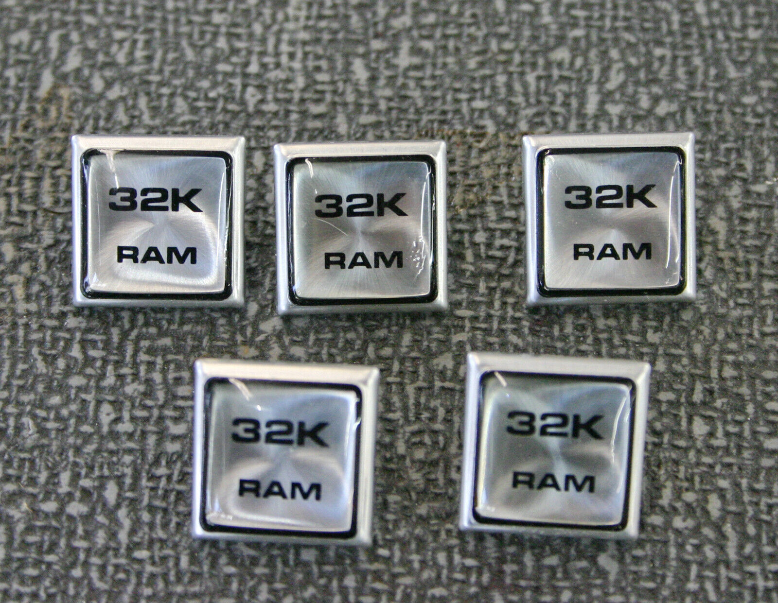 5 Pieces Radio Shack AHC-0078 32K Ram Placard TRS-80 Model III / Color Computer