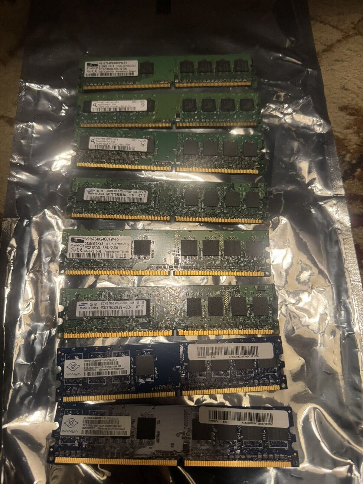 DDR2 512mb 667mz